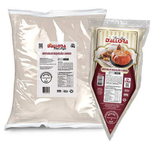 Imagem dos produtos Dallora Forno & Fogão requeijão em bisnaga de 1,5kg e bag de 10 kg