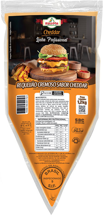 imagem do produto Dallora Cheddar Profissional