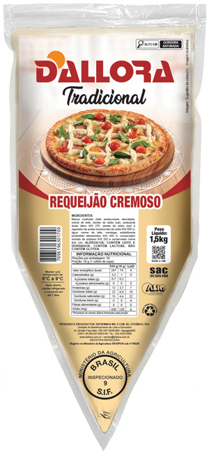 Imagem do produto Dallora requeijão Tradicional 1,5 kg