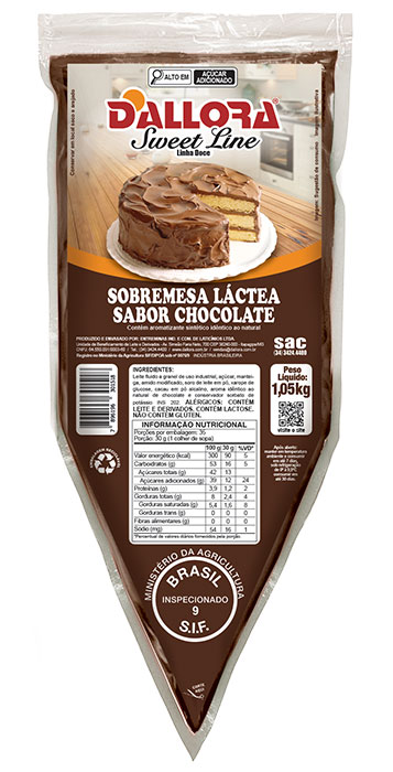 Imagem do produto Dallora Sweet Line sabor Chocolate