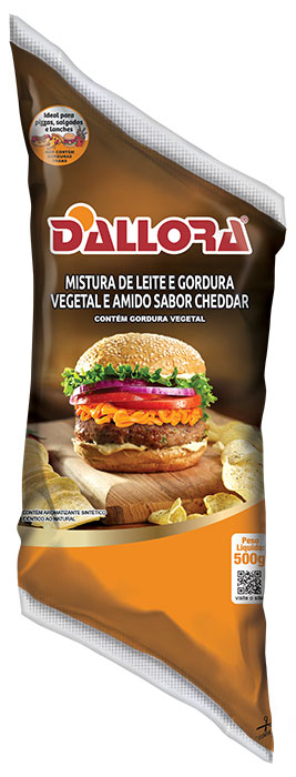Imagem do produto Dallora sabor Cheddar cremoso em bisnaga 500g