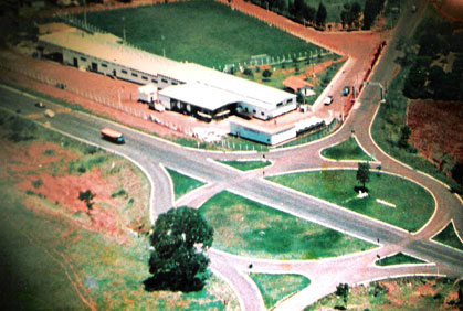 Foto aérea da planta fabril da Entreminas em 1994